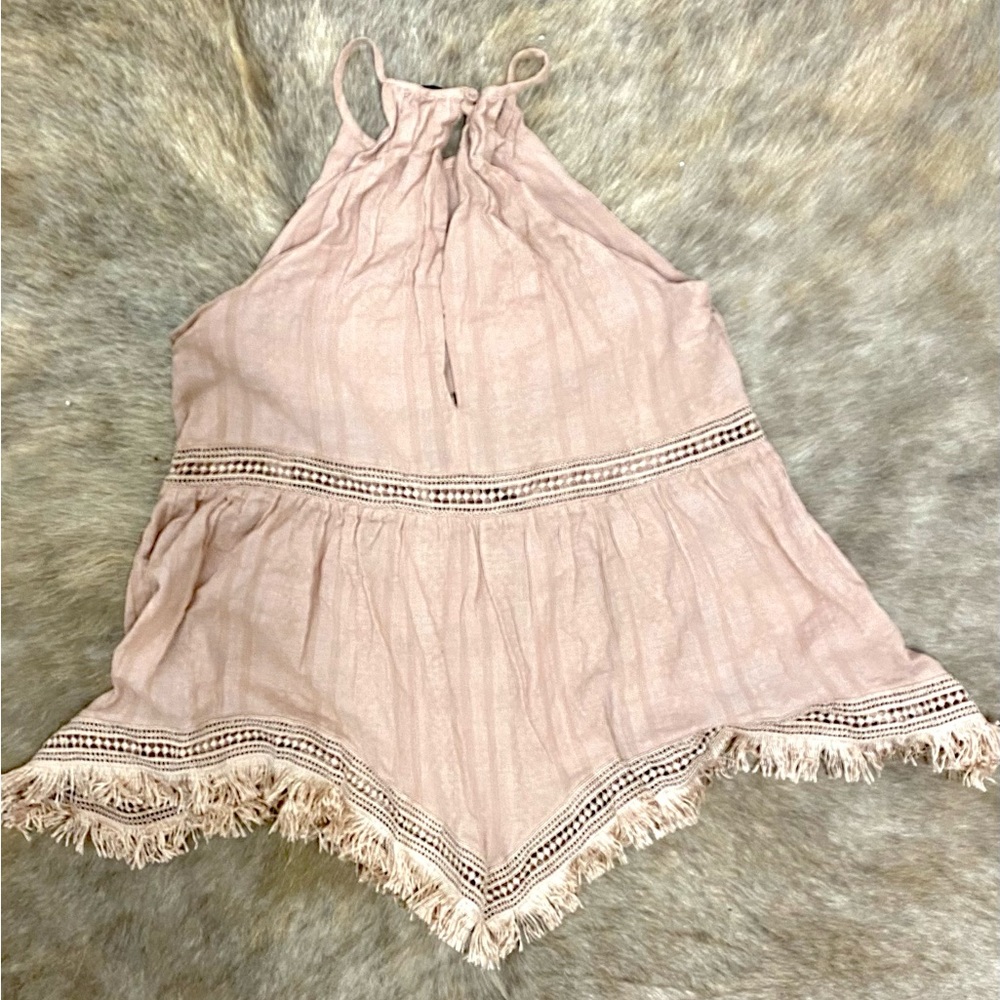 Doe and Rae cream top